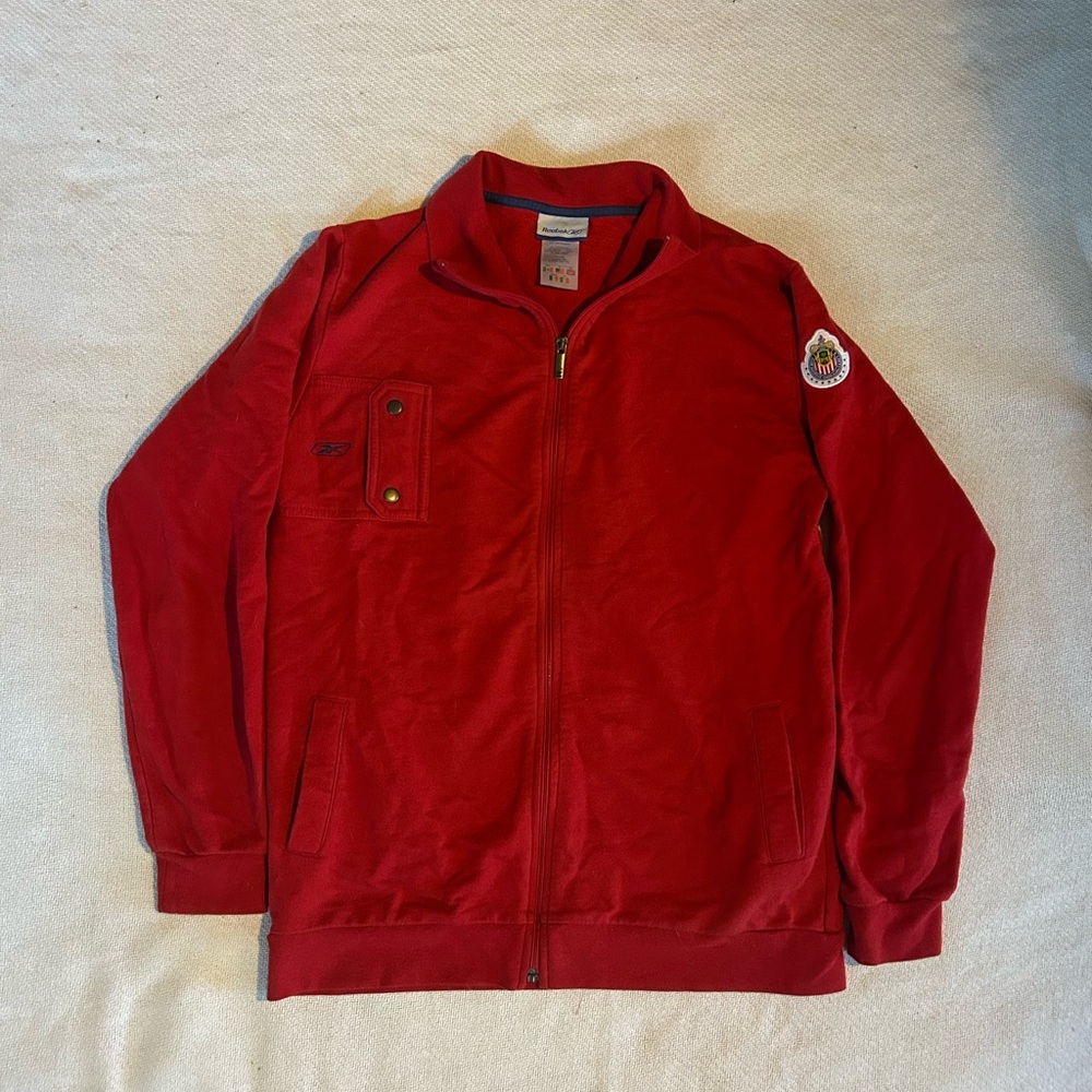 Reebok Chivas Red Zip up Jacket